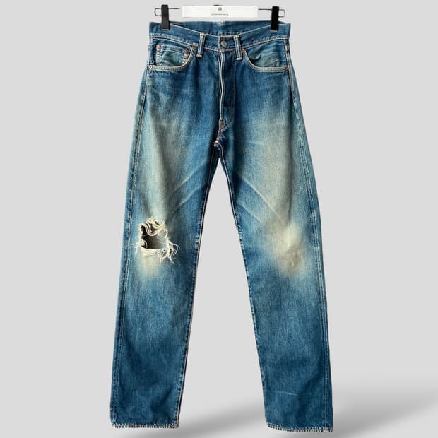 (28)Evisu 에비수 재팬 빈티지 셀비지 데님 청바지