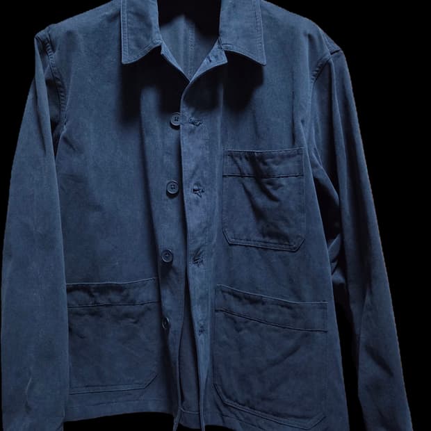 스테디에브리웨어 소프트코튼 워크자켓 다크네이비 2