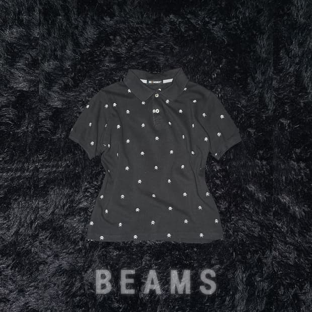 (beams) punk skull dot t 