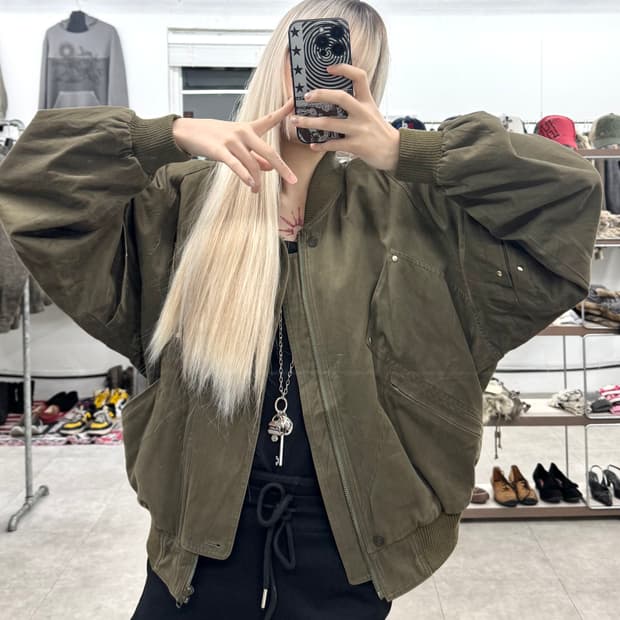 Eproove 스터드 블루종 자켓