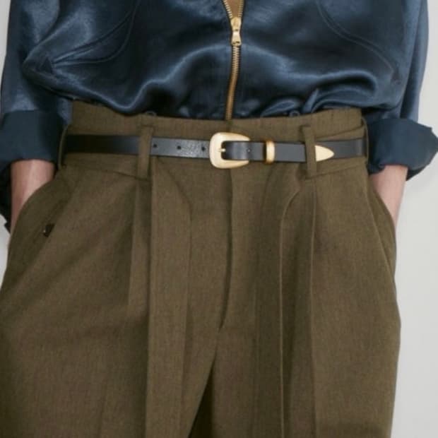 24fw 렉토 웨스턴 금장벨트