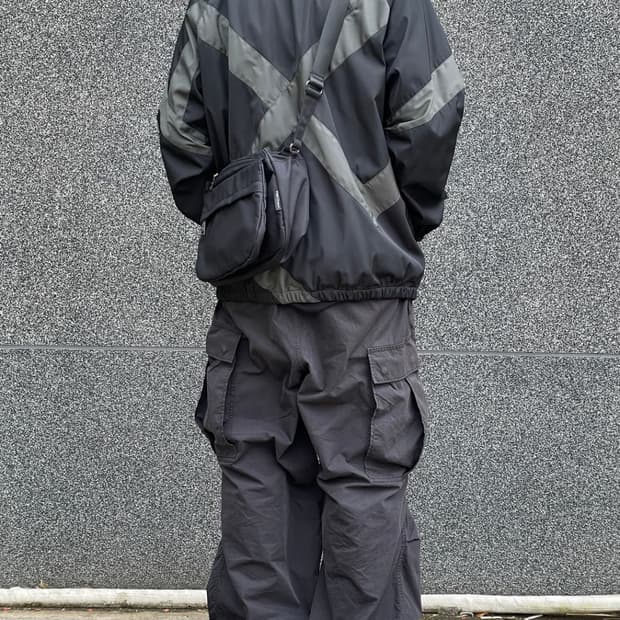 요지야마모토 남녀공용 가방  Y'SACCS 크로스백 메신저백 블랙