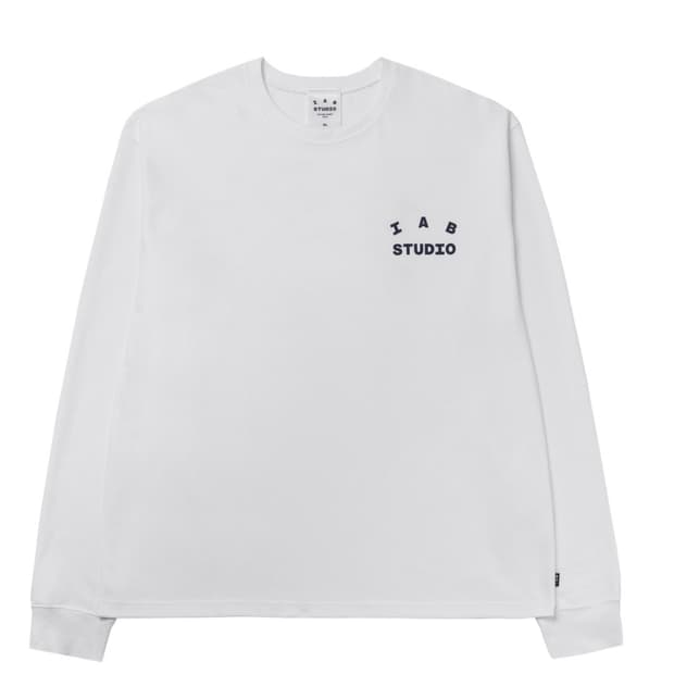 (XL) 미개봉 새제품 IAB 스튜디오 화이트 롱슬리브