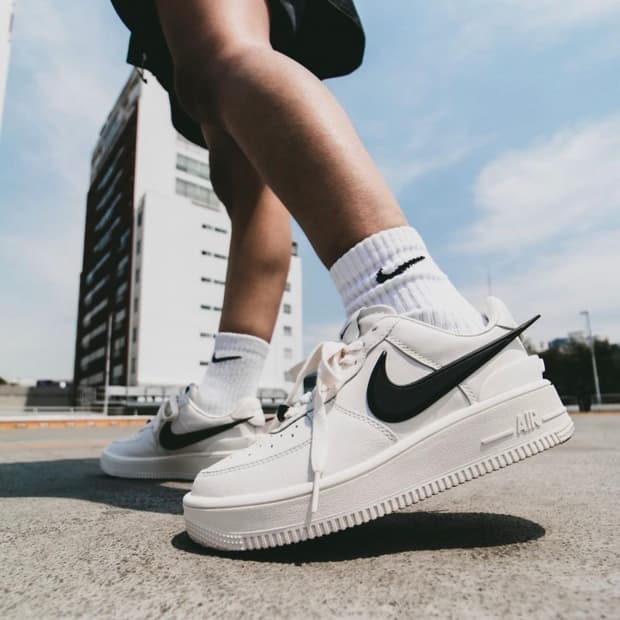 [230]나이키 x 앰부쉬 에어포스1 로우 SP 팬텀 화이트