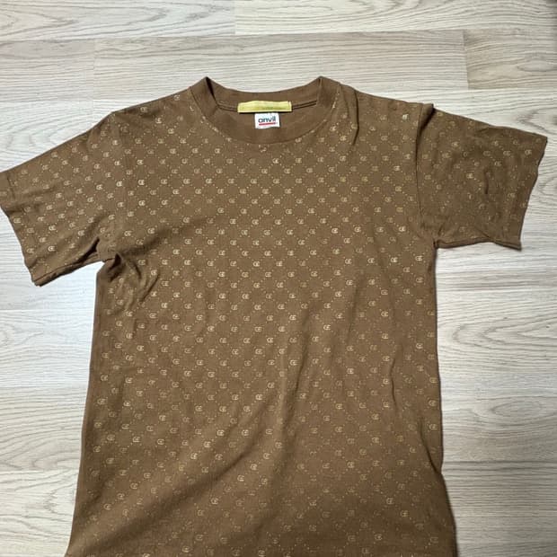 90s 굿이너프 로고 패러디 T