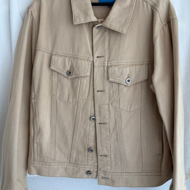 [L] TATE 베이지 데님 자켓