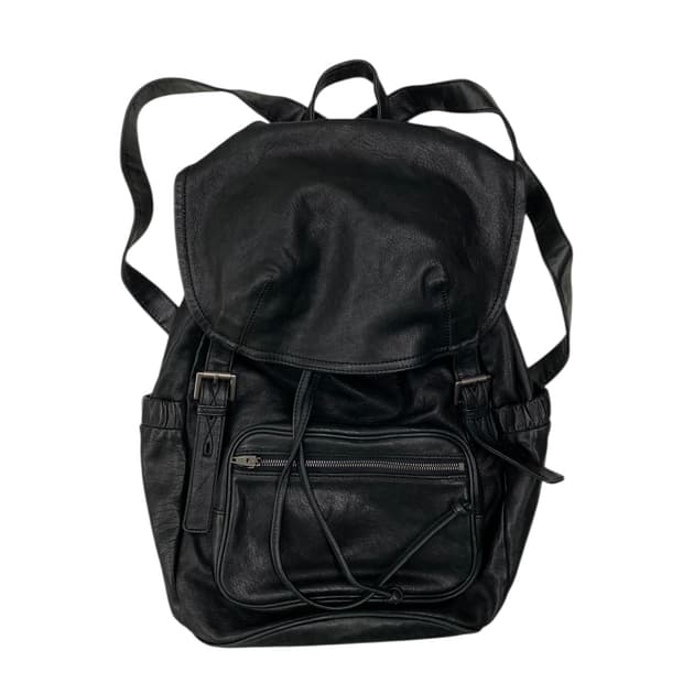 빈티지 베지터블 블랙백팩