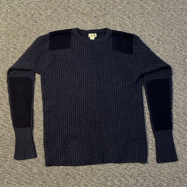 LL Bean 코만도 니트 네이비 (XXL)