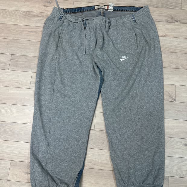 나이키x리바이스 커스텀 오버조깅진