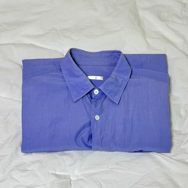 [2] 21fw 코모리 셔츠 삭스 컬러