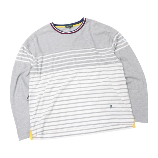 헨리 코튼 스트라이프 긴팔티셔츠