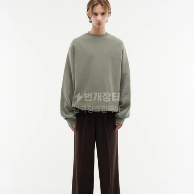 [m]하이파이펑크 21 FW] Wool Pleated Banding Tr