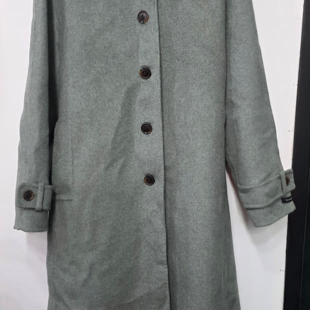 온앤온 여성 양모 캐시미어 혼방 롱 코트