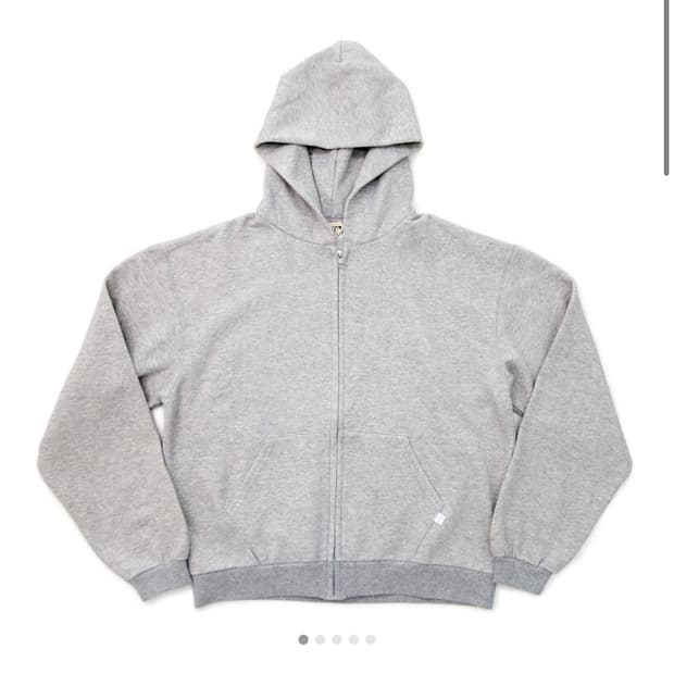 77c 후드집업 그레이 새상품