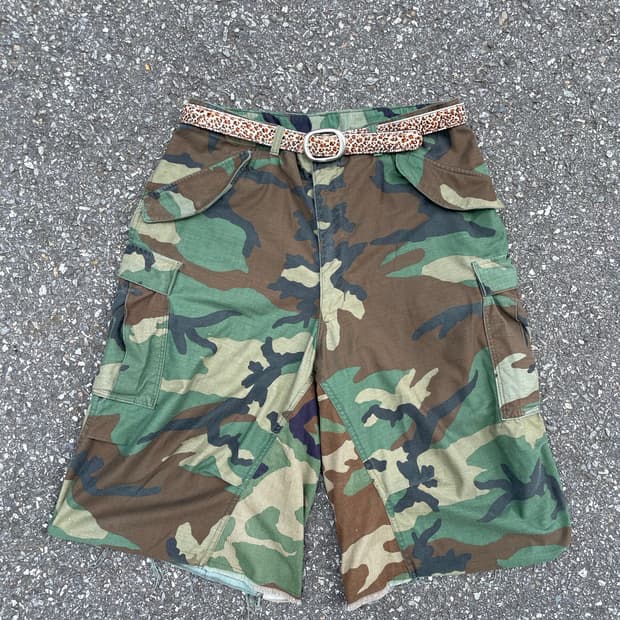 US-ARMY camo bermuda shorts