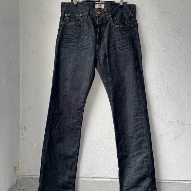 [31]Levis 리바이스 501 흑청 데님 팬츠