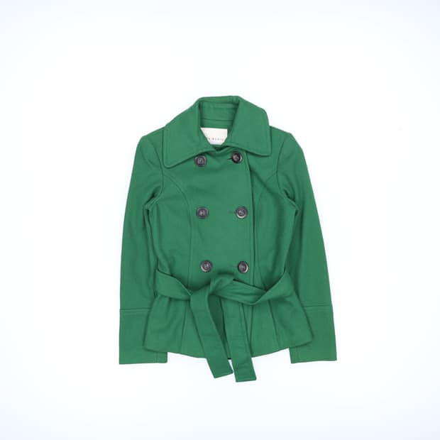 [XS] 자라 베이직 더블 버튼 코트 자켓 1217J2