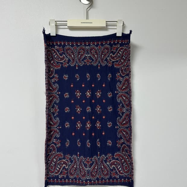 [캐피탈] kapital wool bandana short scarf