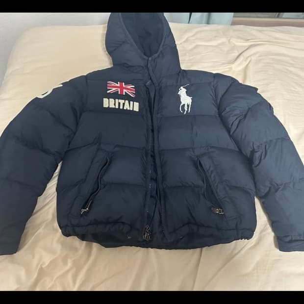 폴로 빅포니 브리튼 패딩 m사이즈 unisex