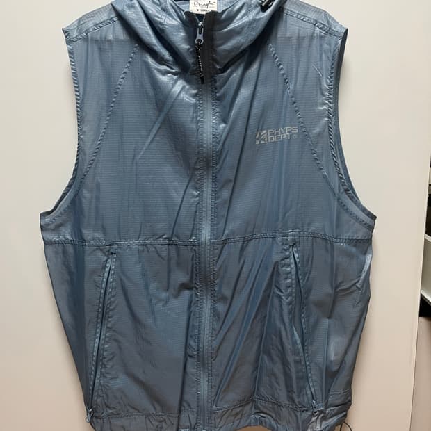 나일론 후드 베스트