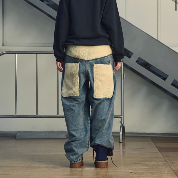 나이스고스트클럽 데님 팬츠