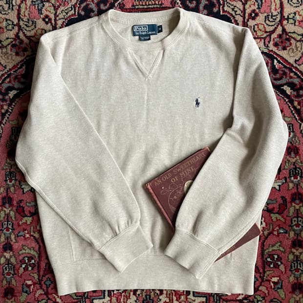 폴로 랄프로렌 클래식 크루넥 스웻셔츠