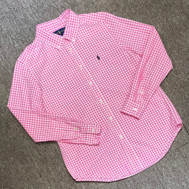 (L) POLO 폴로 랄프로렌 체크 셔츠 