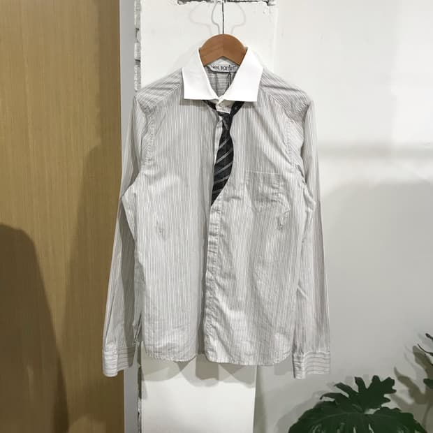 Neil barret necktie shirt