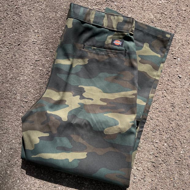[Dickies] 디키즈874 camo 38x34