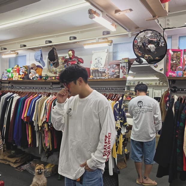 토이머신 롱슬리브 티셔츠