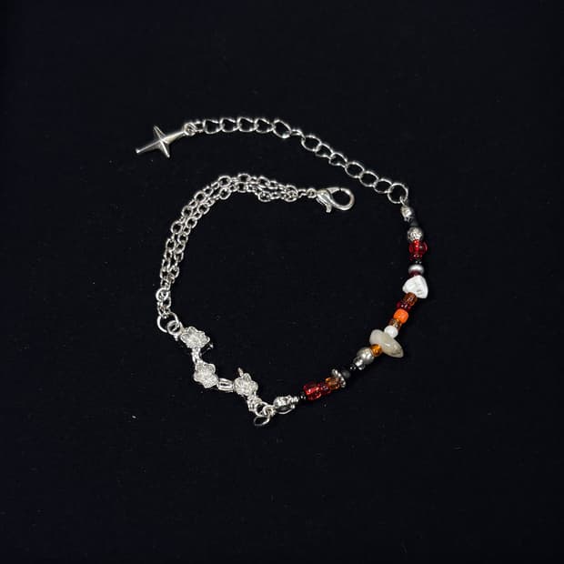 핸드메이드 비즈 팔찌 Blossom 037