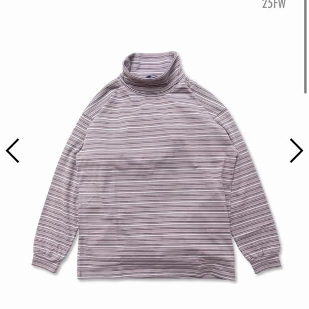 25FW 꼼데가르송 옴므 보더넥 M