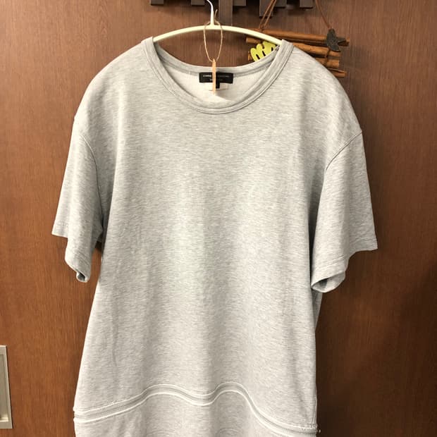 Comme des garcons homme plus 지퍼 반팔티