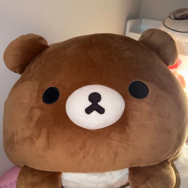 산엑스 리락쿠마 코구마 대형 인형 쿠션 대왕 고전
