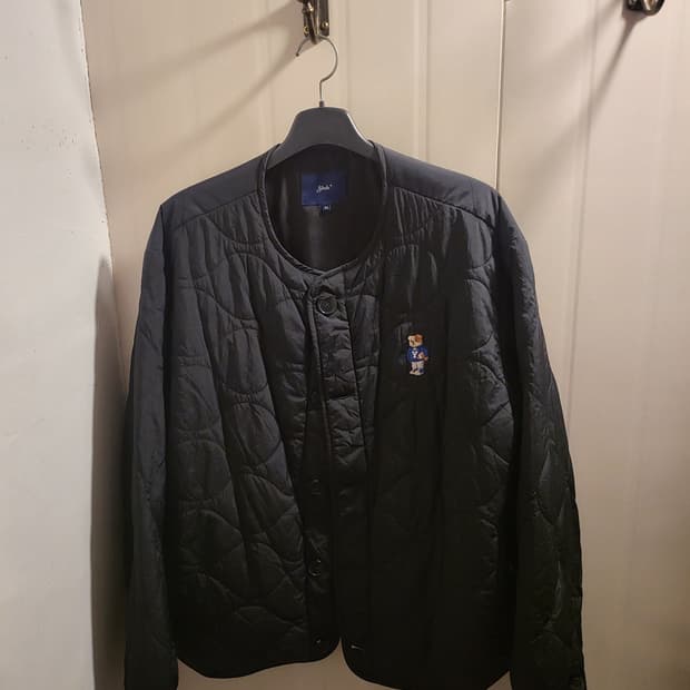 Yale 예일 퀼팅 경량패딩 자켓 블랙 XL