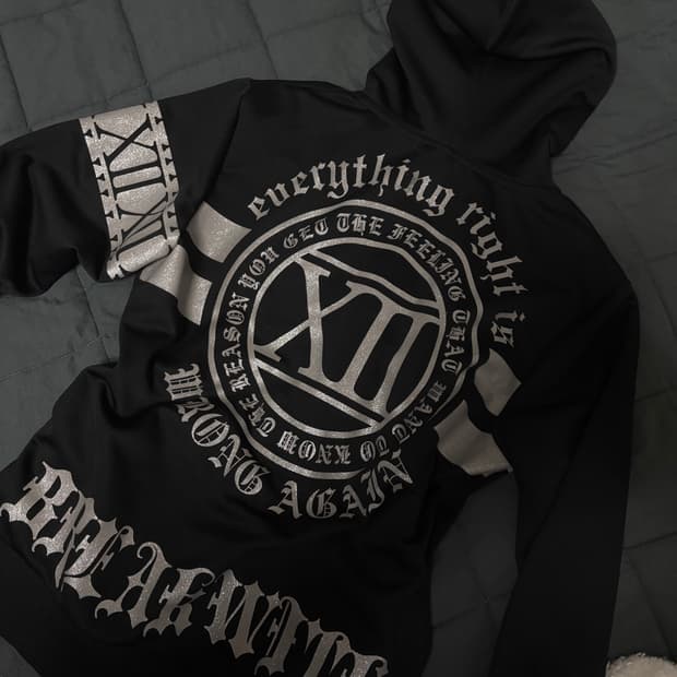 빈티지 후드집업