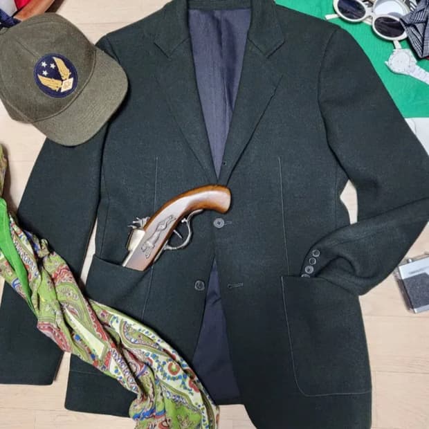 타임 블레이져 자켓