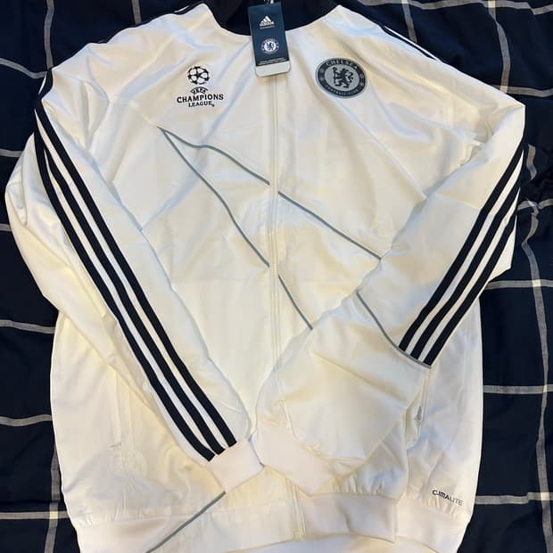 [2XL] 09-10 아디다스 첼시 챔피언스리그 트랙탑 저지 새제품