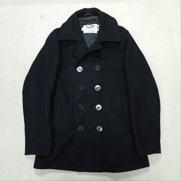 쇼트 740n 피코트 38 블랙