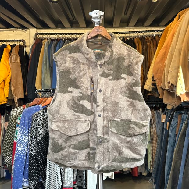 카벨라스 Cabelas 헤비 울 카모 베스트