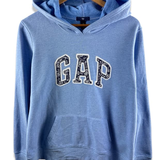 갭 페이즐리 하늘 후드티2197