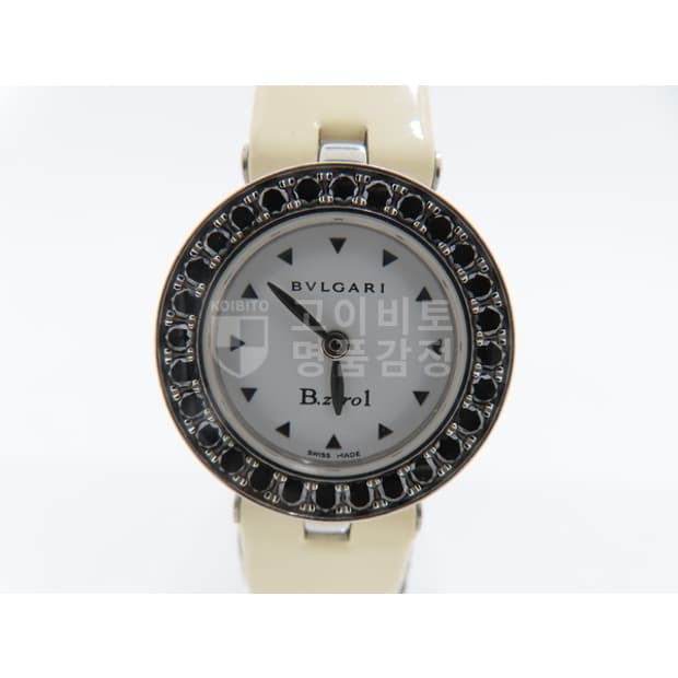 불가리 비제로원 블랙다이아 여성시계