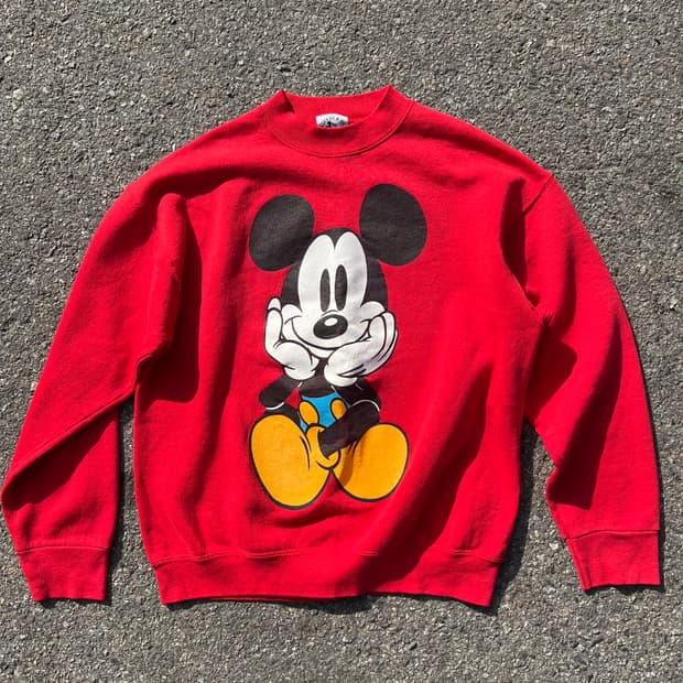 90‘s USA 미키마우스 스웻셔츠