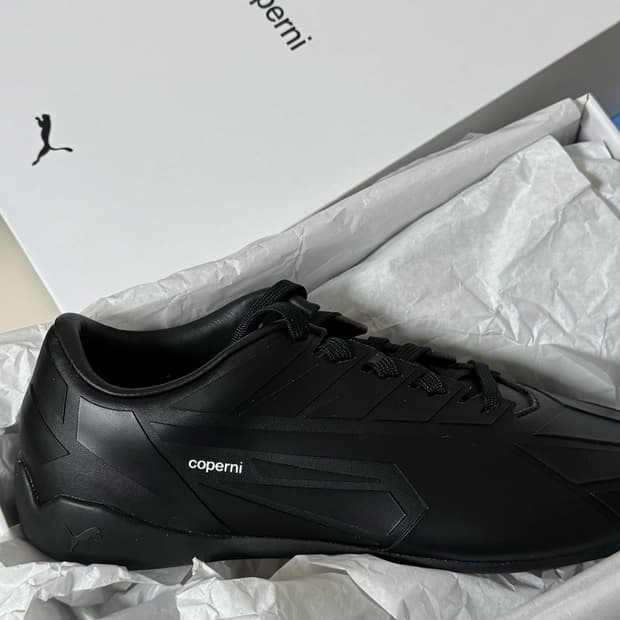 코페르니x푸마 sqr 캣 블랙 uk4