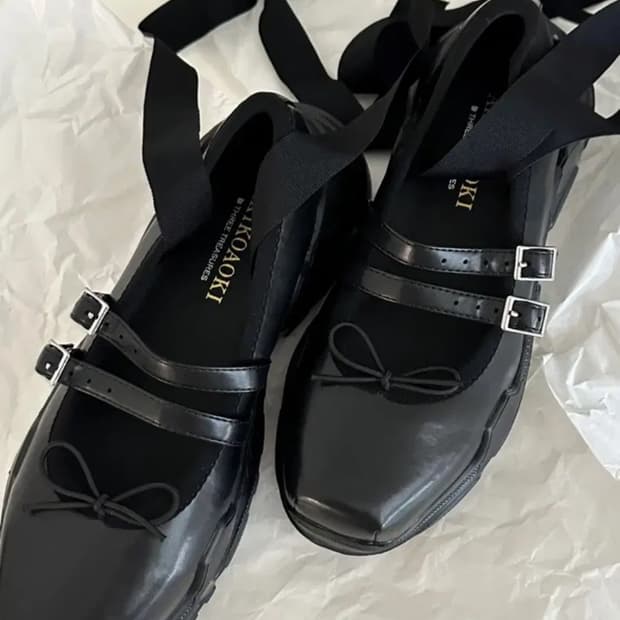 아키코아오키 지젤 메리제인슈즈