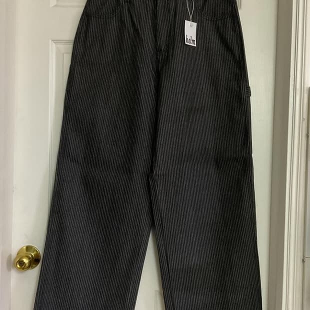 헬름 스트라이프 카펜터 데님 L