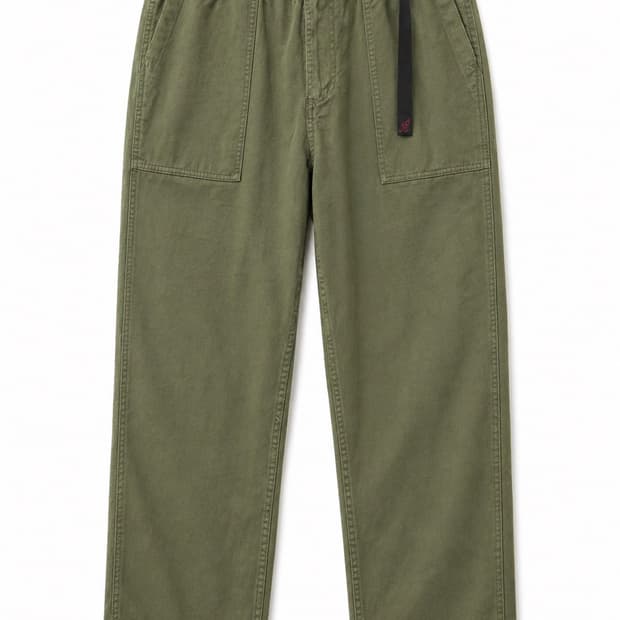 그라미치 코튼 팬츠 카키 USA L