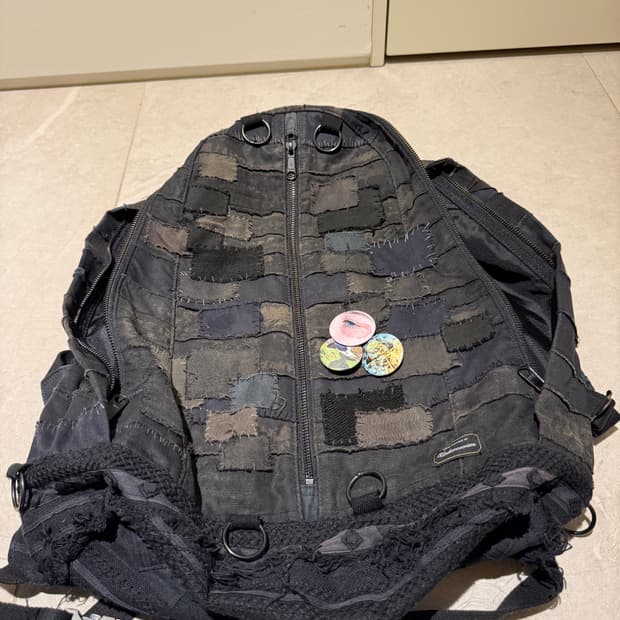 언더커버 SCAB 스캡 백팩 블랙