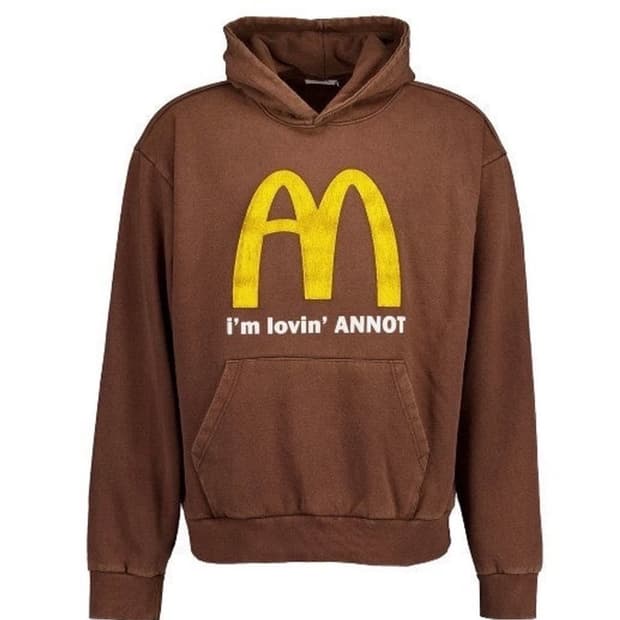 아노트 맥도날드 후드티