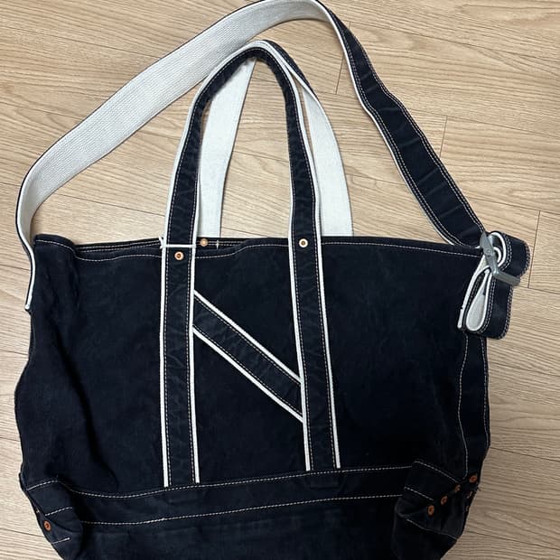 나이스네스 L.LESH 토트백 블랙